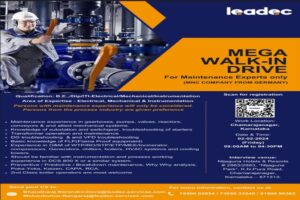 Latest Job Leadec India Requirement 2024